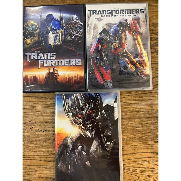 Transformers 3 Movie DVD Lot Action-Packed Sci-Fi Adventure Dark of the Moon - Picture 1 of 3